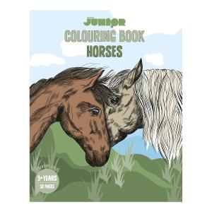 Målarbok med hästar