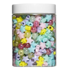 Crackle beads & stjärnpärlor