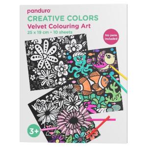 Velvet colouring 10 ark