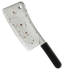 Kniv med blodstänk 44 cm