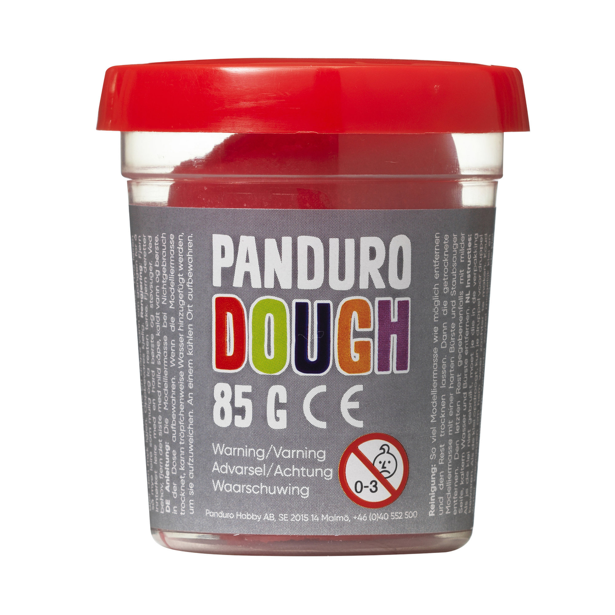 Panduro dough lera 85g röd