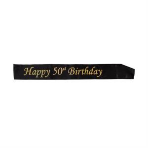 Sashband 50år happy 50th birthday