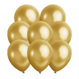 Ballonger metallic 10-pack guld
