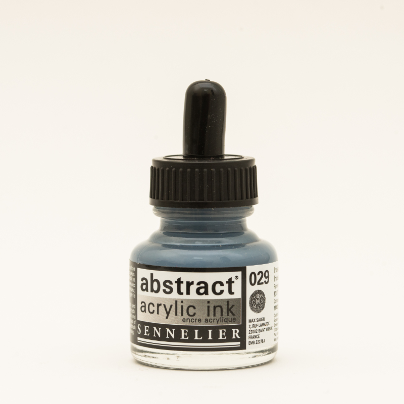 Sennelier Abstract Acrylic Ink - Azure Blue, 30ml