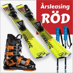 Skidleasing 131 - 150 cm RÖD