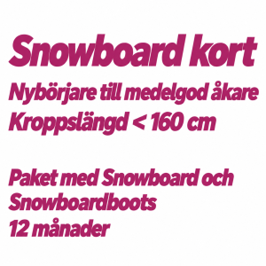 Snowboard Kort