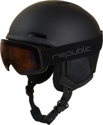 Republic Set Hjälm Black  R550 + R830 C.1