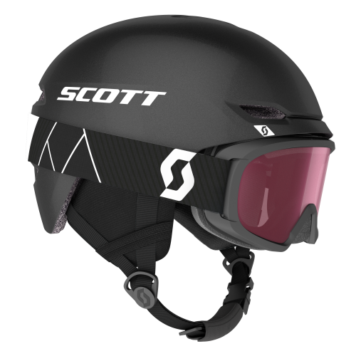 Scott Combo helmet keeper2+ Jr witty granite black