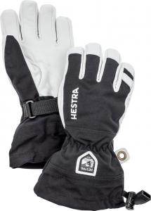 Hestra Army Leather Heli Ski - 5 Finger Svart