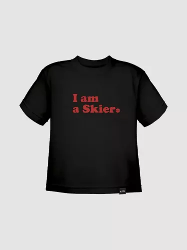 Line I am a skier toddler Tee
