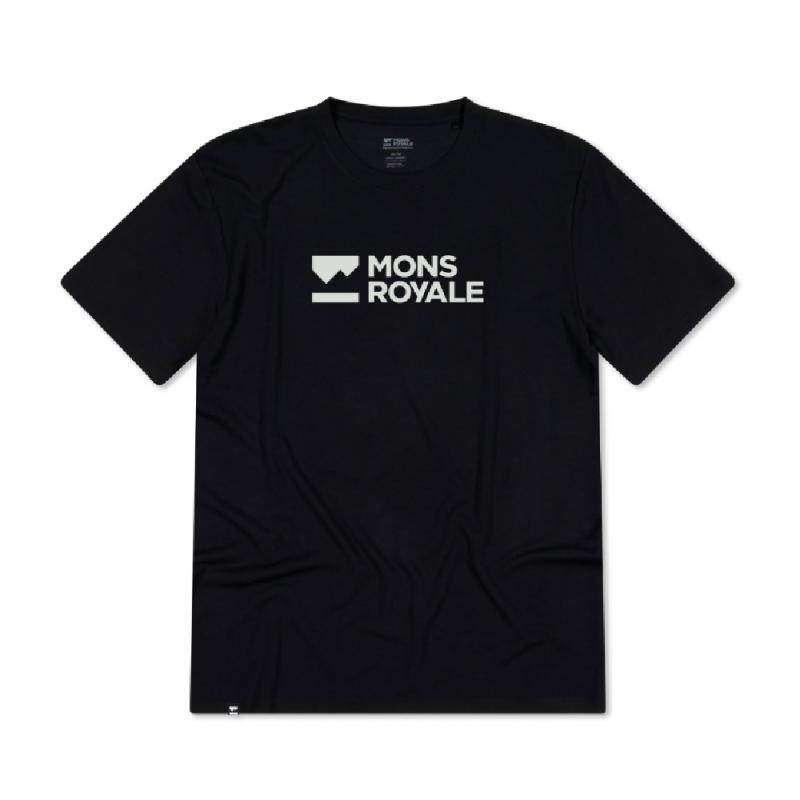 Mons Royale Men's Icon Merino T-shirt Black