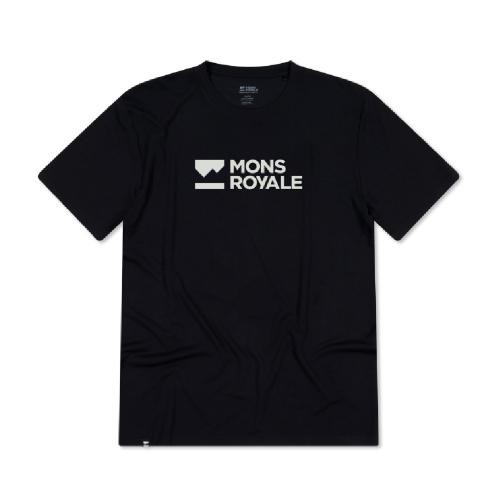 Mons Royale Men's Icon Merino T-shirt Black