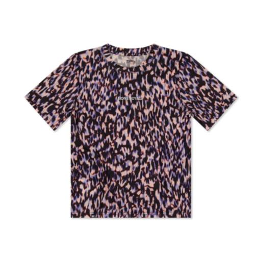 Mons Royale Women's Icon Marino T-shirt Rock Leopard