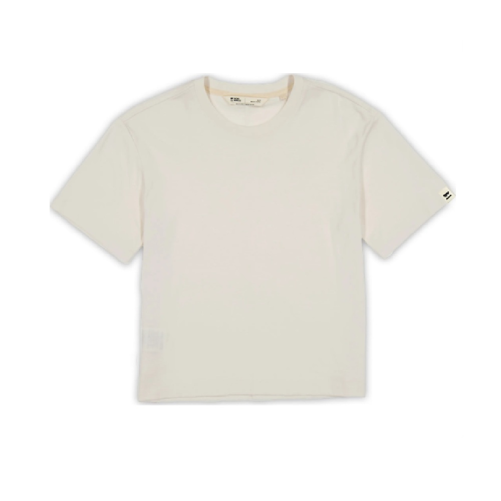 Mons Royale Women's Yonder Merino Organic Cutton T-shirt Vintage White