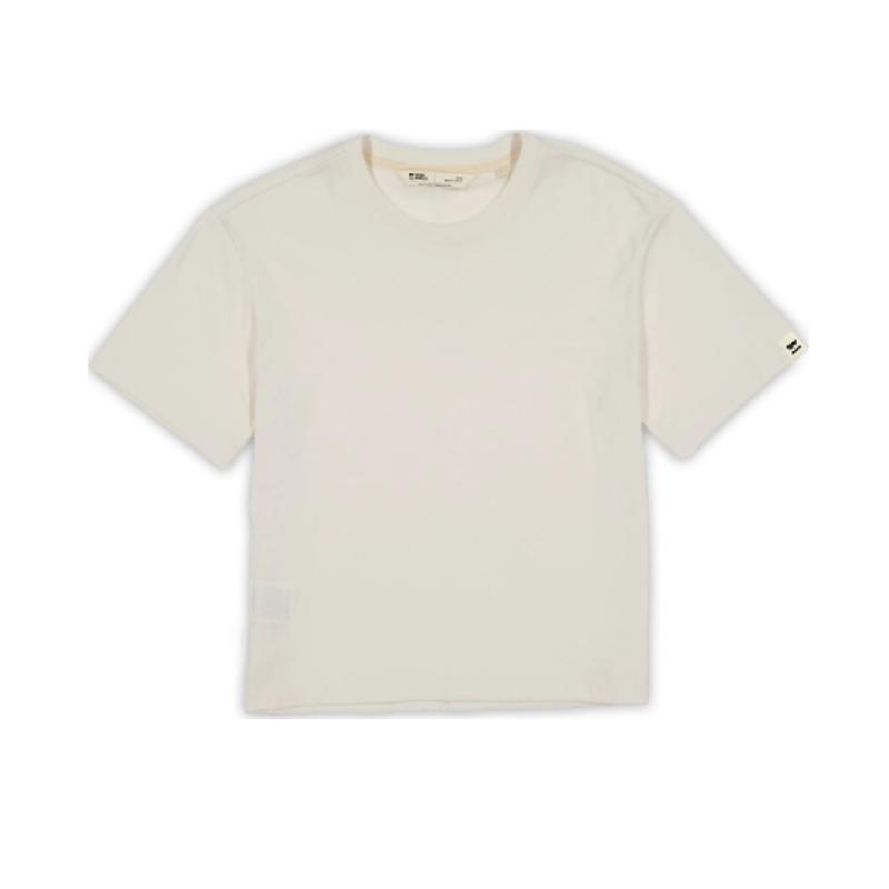 Mons Royale Women's Yonder Merino Organic Cutton T-shirt Vintage White