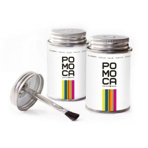 Pomoca Can of glue with brush 150g