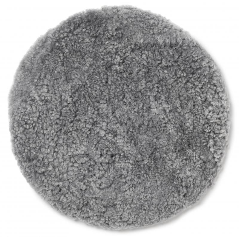 Curly Pad 34Ø - Charcoal Grey Silver