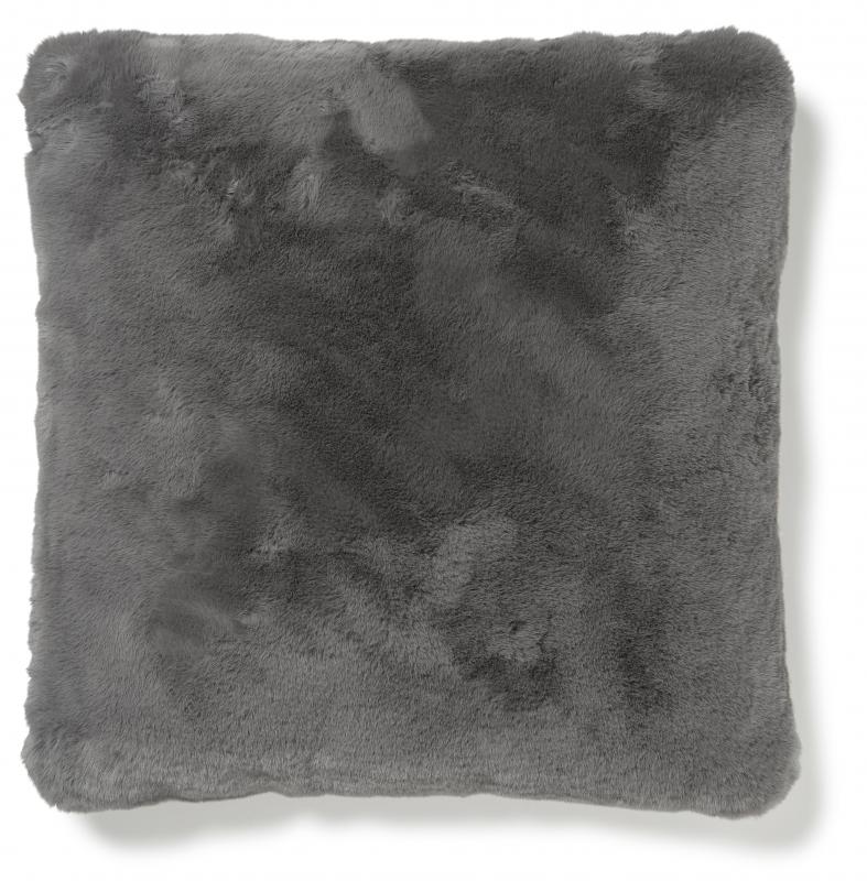 Fluffy Cushion - Grey