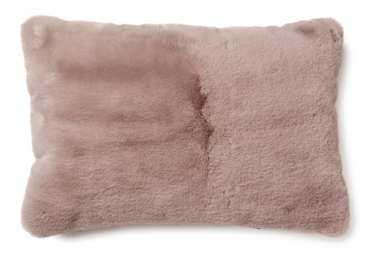 Fluffy Cushion - Pink