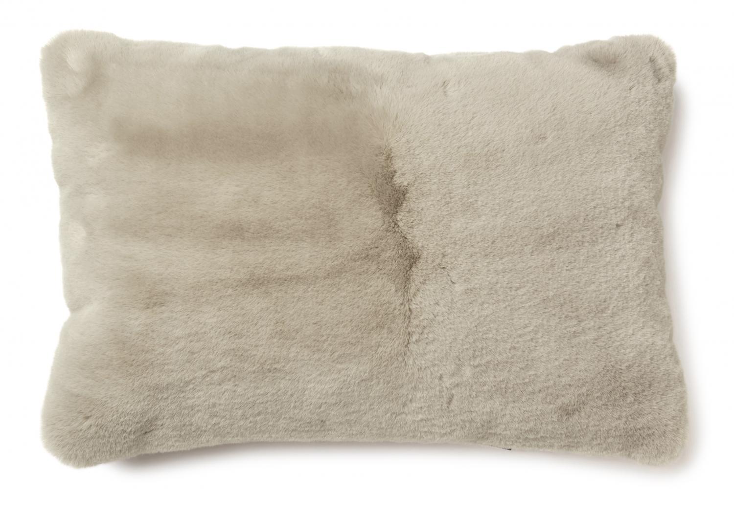 Fluffy Cushion - Taupe