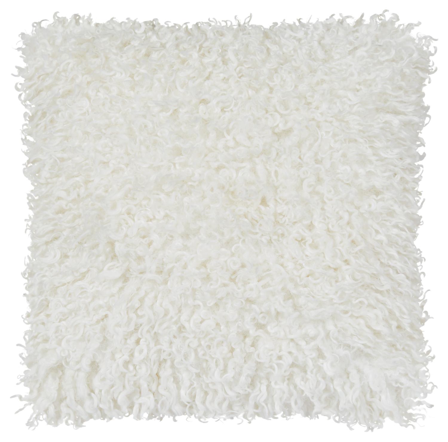Wooly Cushion - Ivory