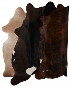 Tilda Cowhides Carpet XS - Natural colors