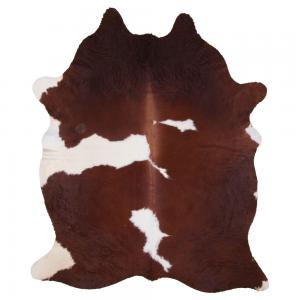 Milka Cowhide Carpet L - Brown/White