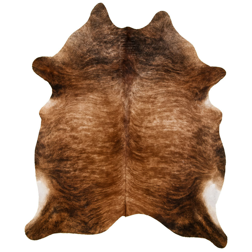 Exotic Cowhide Carpet L - Black/Brown/White