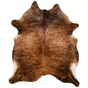 Exotic Cowhide Carpet L - Black/Brown/White