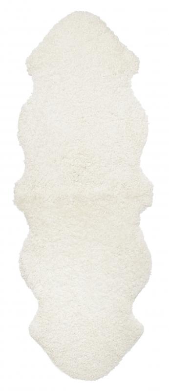 Curly Double Sheepskin - White