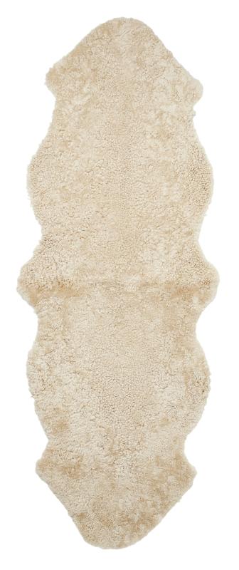 Curly Double Sheepskin - Beige Moonlight