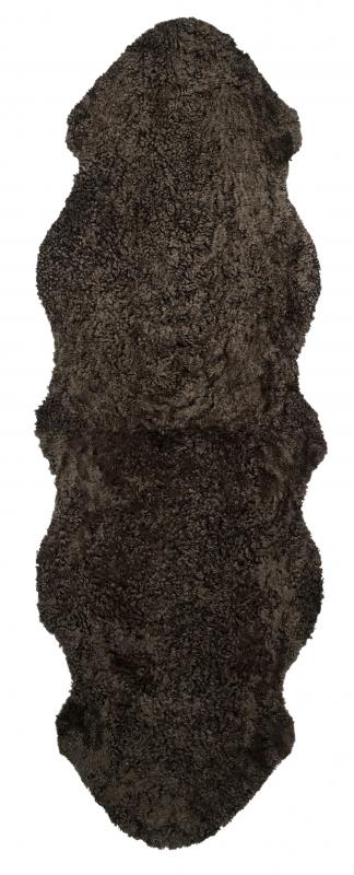 Curly Double Sheepskin - Brown