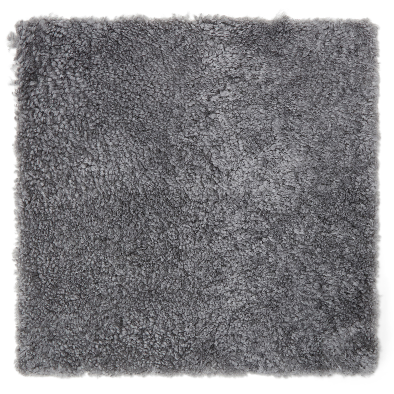 Curly Seat pad 40x40 - Gotland Grey