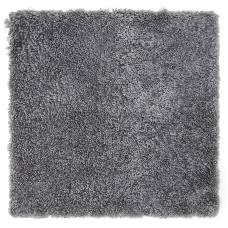 Curly Seat pad 40x40 - Gotland Grey