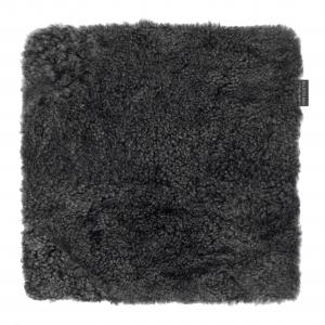 Curly Seat pad 40x40 - Dark Grey