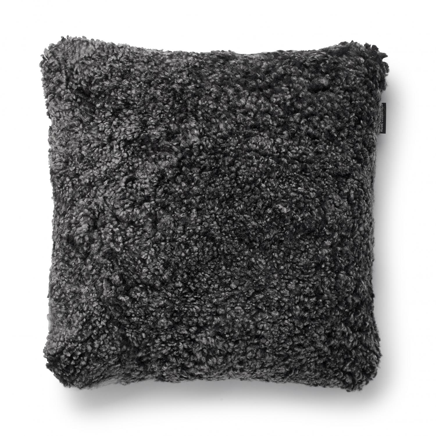 Curly Cushion cover 45x45 - Dark Grey