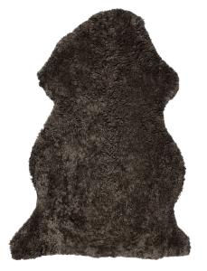 Curly-R Sheepskin - Dark Brown