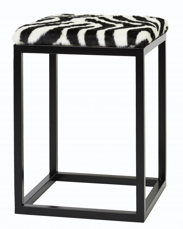 Palle S Faux Fur Zebra/Black