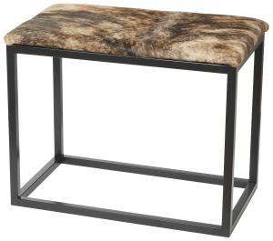 Palle M Cowhide Brown-White/Black