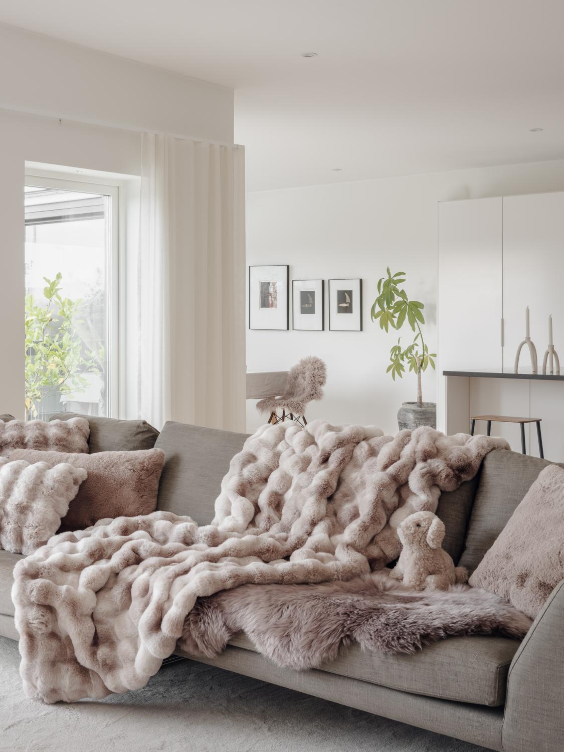 Misty Blanket L - Sand