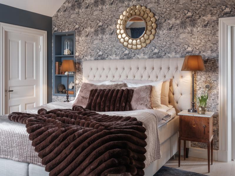 Liny Blanket L - Brown