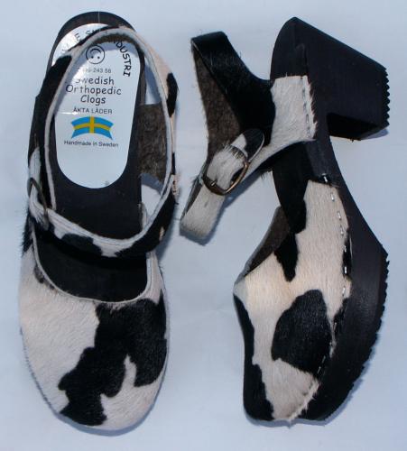 Clogs high heels Asia Fur