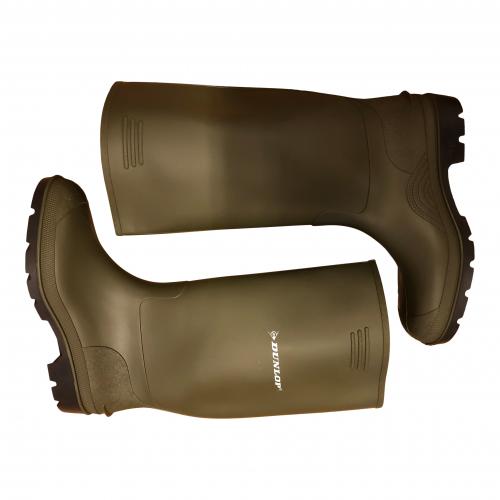 Gummistövlar Dunlop gröna