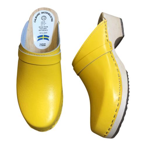 Trätofflor Original Gula