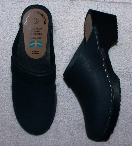 Clogs Original Black Nubuckleather