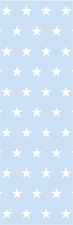 Kort/bokmärke - Blå stjärnor 