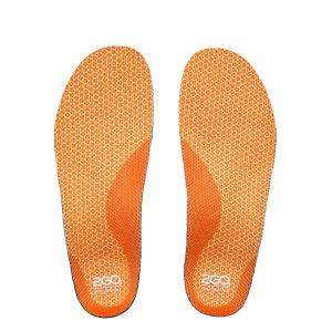 2GO Arch Support Medium skosula för normalt fotvalv, par visas rakt ovanifrån.