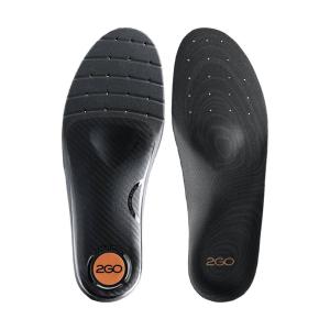 2GO Core Slim Medium skosula för normalt hålfotsstöd, visas med både ovansida och undersida bredvid varandra.
