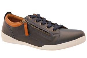 Charlotte Sneaker Navy/Brandy