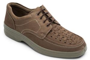 Ambré Klassisk Flätad Snörsko